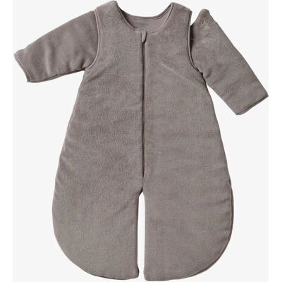 Vertbaudet Baby Microfibre Fleece Snowsuit - Taupe - 0-36M Vertbaudet Baby Microfibre Fleece Snowsuit - Taupe - 0-36M