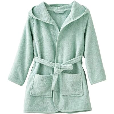 Vertbaudet Kid's Hooded Bathrobe - Soft Cotton Terry, 6 Sizes Vertbaudet Kid's Hooded Bathrobe - Soft Cotton Terry, 6 Sizes