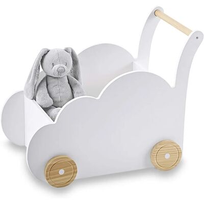 Vertbaudet Child Cloud Storage Chest - White Vertbaudet Child Cloud Storage Chest - White