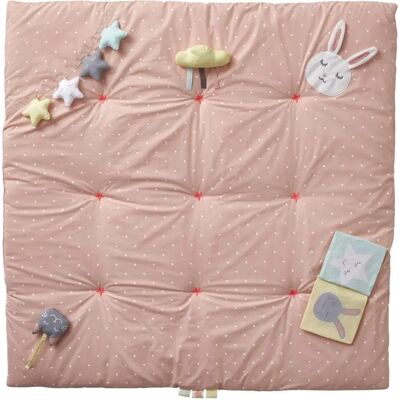 Tapis d'éveil Rose Sweet Fun - Vertbaudet - Publicité Tapis d'éveil Rose Sweet Fun - Vertbaudet - Publicité