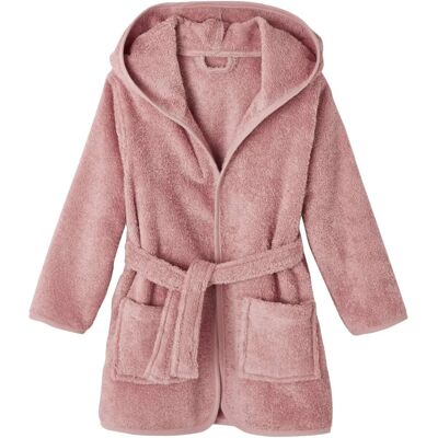 Vertbaudet Baby Bathrobe Coral Pink - 4A - Unisex Vertbaudet Baby Bathrobe Coral Pink - 4A - Unisex