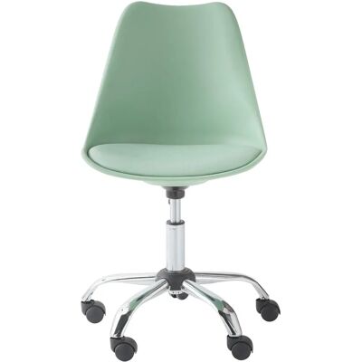 Chaise de bureau enfant à roulettes - Vert - Siège enfant Chaise de bureau enfant à roulettes - Vert - Siège enfant