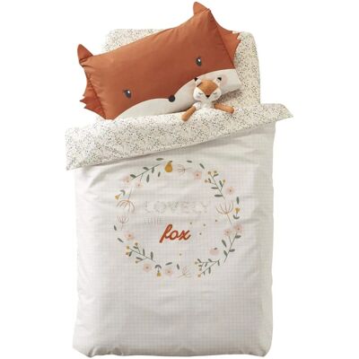 Vertbaudet Baby Duvet Cover Fleurettes Ecru Multico - Bed linen Vertbaudet Baby Duvet Cover Fleurettes Ecru Multico - Bed linen