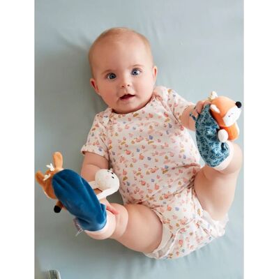 Vertbaudet Conjunto de Chocalhos para Bebês Floresta Encantada - Brinquedos Rammelaars Vertbaudet Conjunto de Chocalhos para Bebês Floresta Encantada - Brinquedos Rammelaars