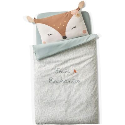 Vertbaudet Baby Duvet Cover Forest Enchanted 80x120cm Vertbaudet Baby Duvet Cover Forest Enchanted 80x120cm