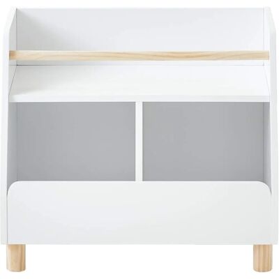 Vertbaudet Storage Furniture Ptilou White & Wood - Unisex Vertbaudet Storage Furniture Ptilou White & Wood - Unisex