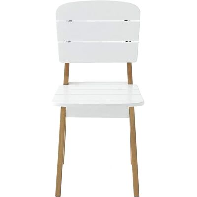 Vertbaudet Childrens Chair - Tropicool blanc - Indoor/outdoor use Vertbaudet Childrens Chair - Tropicool blanc - Indoor/outdoor use