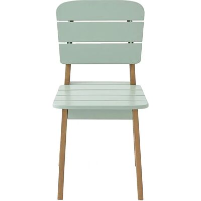 Chaise enfant Vertbaudet intérieur/extérieur Sauge - Enfant Chaise enfant Vertbaudet intérieur/extérieur Sauge - Enfant