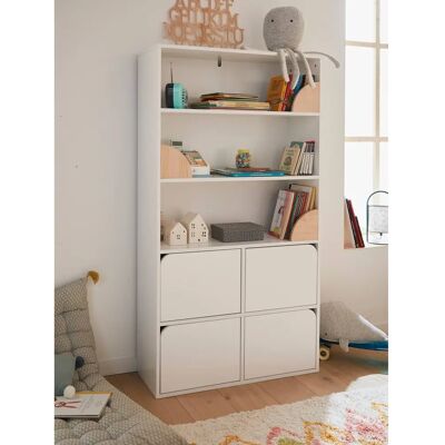 Vertbaudet LIGNE ECLIPSE blanc - Bibliothèque & meuble de rangement Vertbaudet LIGNE ECLIPSE blanc - Bibliothèque & meuble de rangement