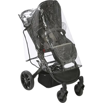 Housse de pluie universelle pour poussette - Blanc Housse de pluie universelle pour poussette - Blanc