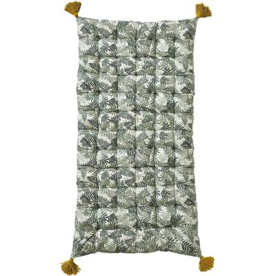 Vertbaudet Model HANOĆ Green Exotic Leaf Mat - Floor Mat - Kids Vertbaudet Model HANOĆ Green Exotic Leaf Mat - Floor Mat - Kids