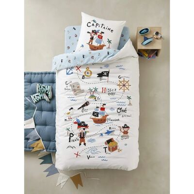 Vertbaudet Pirate Child's Bedding Set - Duvet Cover & Pillowcase Vertbaudet Pirate Child's Bedding Set - Duvet Cover & Pillowcase
