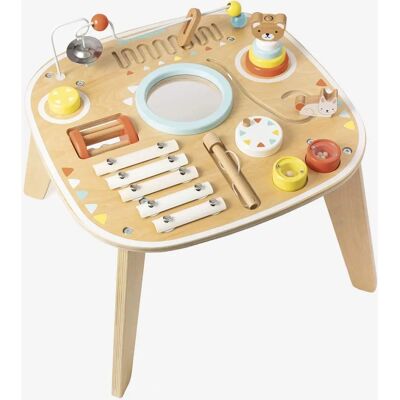 Table d'activités et d'éveil musical Vertbaudet - Table de jeu - Publicité Table d'activités et d'éveil musical Vertbaudet - Table de jeu - Publicité