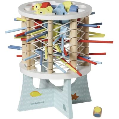 Vertbaudet Juego de Habilidad Peces de Madera - Niños Vertbaudet Juego de Habilidad Peces de Madera - Niños