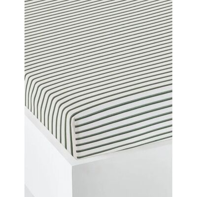 Vertbaudet Baby Sheet - Light Green/White - Baby Sheet Vertbaudet Baby Sheet - Light Green/White - Baby Sheet