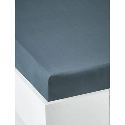 Vertbaudet Child Cotton Fitted Sheet Ocean Blue - Bedding Vertbaudet Child Cotton Fitted Sheet Ocean Blue - Bedding