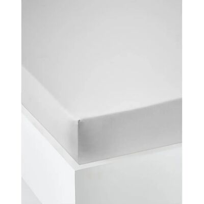 Vertbaudet Gray Cotton Fitted Sheet - Child Bedding - 140x190cm Vertbaudet Gray Cotton Fitted Sheet - Child Bedding - 140x190cm