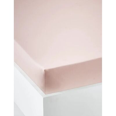 Vertbaudet Drap-housse rose clair en coton - Literie Vertbaudet Drap-housse rose clair en coton - Literie