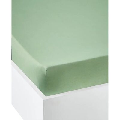 Vertbaudet Cotton Bed Sheet - VERT - 140X200 - Bed Sheet Vertbaudet Cotton Bed Sheet - VERT - 140X200 - Bed Sheet