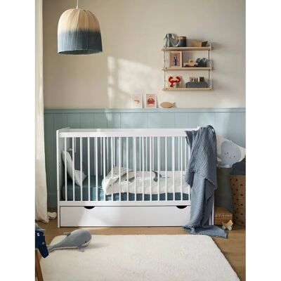 Vertbaudet Berço para bebê - 3 fases - 70x140cm - Branco Vertbaudet Berço para bebê - 3 fases - 70x140cm - Branco