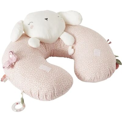 Coussin de découvertes Pays Rose pour bébé - Publicité Coussin de découvertes Pays Rose pour bébé - Publicité