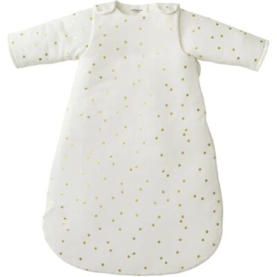 Vertbaudet Baby Sleep Sack - Soft Cotton Jersey, Gold Dots, 0/6M Vertbaudet Baby Sleep Sack - Soft Cotton Jersey, Gold Dots, 0/6M