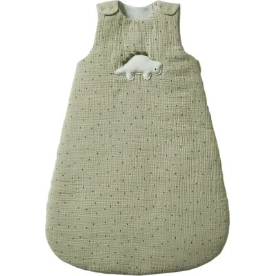 Vertbaudet Sac de couchage Dino en gaze de coton - 3 tailles Vertbaudet Sac de couchage Dino en gaze de coton - 3 tailles