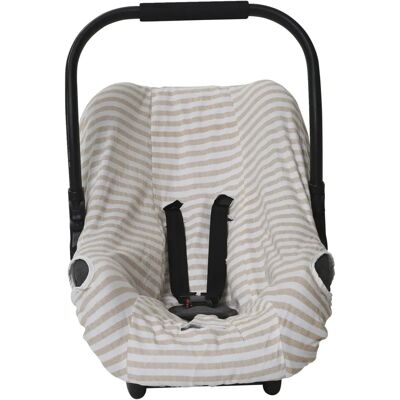 Funda elástica para silla de coche bebé - Geométrico, Rayas, Pelo sintético - Asiento de coche Funda elástica para silla de coche bebé - Geométrico, Rayas, Pelo sintético - Asiento de coche