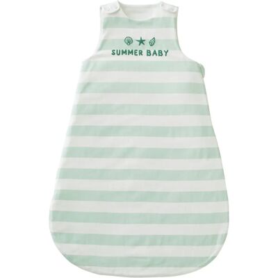 Vertbaudet Baby Summer Sleep Sack - Light Green Stripes - Baby Sleep Sack Vertbaudet Baby Summer Sleep Sack - Light Green Stripes - Baby Sleep Sack