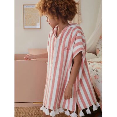 Vertbaudet Poncho de bain enfant rose - 4/6A Vertbaudet Poncho de bain enfant rose - 4/6A