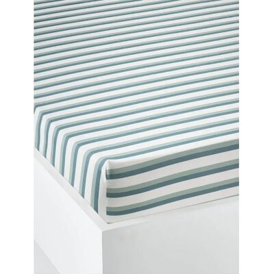 Vertbaudet Child Fitted Sheet - Stripe Cotton - 90x190 cm Vertbaudet Child Fitted Sheet - Stripe Cotton - 90x190 cm
