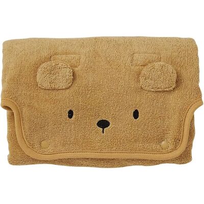 Vertbaudet Tapis à langer Ourson caramel - Matelas de voyage Vertbaudet Tapis à langer Ourson caramel - Matelas de voyage