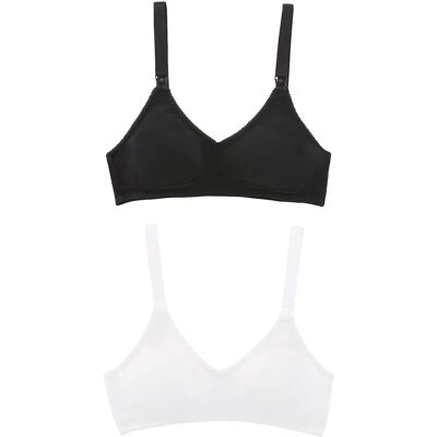 Vertbaudet Organic Cotton Nursing Bras - 90E Vertbaudet Organic Cotton Nursing Bras - 90E