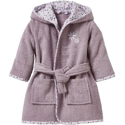 Vertbaudet Baby Bathrobe - 18M - Violet - Personalizable Vertbaudet Baby Bathrobe - 18M - Violet - Personalizable