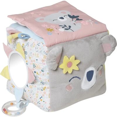 Vertbaudet Grande cubo esconde-esconde KOALA - Cubo sensorial - Rosa - Desenvolvimento sensorial Vertbaudet Grande cubo esconde-esconde KOALA - Cubo sensorial - Rosa - Desenvolvimento sensorial