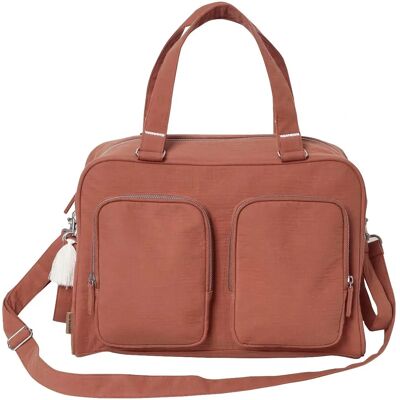 Bolsa de mudança de gaze de algodão da família - Organização Terracota Bolsa de mudança de gaze de algodão da família - Organização Terracota