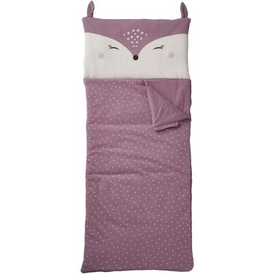 Saco de dormir animal roxo Vertbaudet - Manta infantil Saco de dormir animal roxo Vertbaudet - Manta infantil