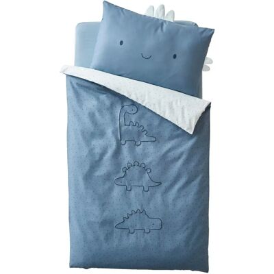 VERTBAUDET Baby Reversible Dinosaur Duvet Cover - Duvet Cover VERTBAUDET Baby Reversible Dinosaur Duvet Cover - Duvet Cover