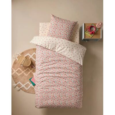 Ensemble housse de couette GIPSY fleurs pour enfants Vertbaudet Ensemble housse de couette GIPSY fleurs pour enfants Vertbaudet