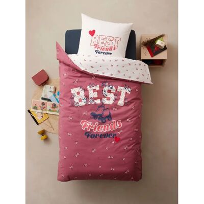 Vertbaudet BFF Cotton Reversible Kids Bedding Set - Child's Comfort Vertbaudet BFF Cotton Reversible Kids Bedding Set - Child's Comfort