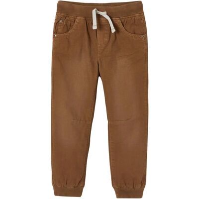 VERTBAUDET Beige Fleece Jogger Pants - Pants VERTBAUDET Beige Fleece Jogger Pants - Pants