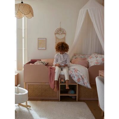 Cama infantil elevada con almacenamiento - 90x190cm - Cama elevada para niños Cama infantil elevada con almacenamiento - 90x190cm - Cama elevada para niños