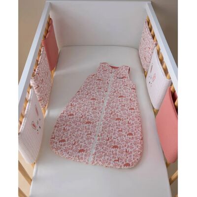 VERTBAUDET Protège-coeur de berceau - Rose vieil - Résistant aux chocs VERTBAUDET Protège-coeur de berceau - Rose vieil - Résistant aux chocs