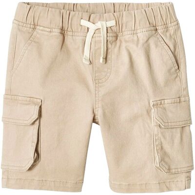 Vertbaudet Boys' Beige Battle Shorts - 10A Vertbaudet Boys' Beige Battle Shorts - 10A