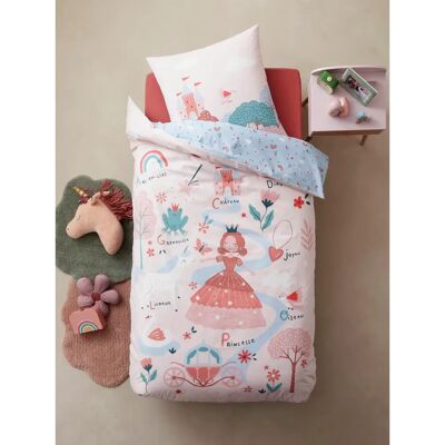 Vertbaudet Princess Bedding Set - Duvet Cover & Pillowcase Vertbaudet Princess Bedding Set - Duvet Cover & Pillowcase