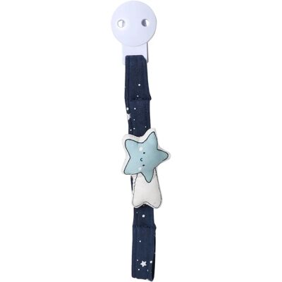 VERTBAUDET Clips para chupeta - Cactus Wild Sahara - Azul gelo VERTBAUDET Clips para chupeta - Cactus Wild Sahara - Azul gelo