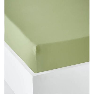 VERTBAUDET Pistache Cotton Fitted Sheet - Child's Bedroom Bedding VERTBAUDET Pistache Cotton Fitted Sheet - Child's Bedroom Bedding