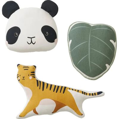 Vertbaudet HANOÏ Coussins Animaux - Thème Jungle Vertbaudet HANOÏ Coussins Animaux - Thème Jungle