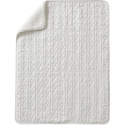 Couverture bébé Vertbaudet - Sherpa & coton - 75/100cm - Couverture bébé Couverture bébé Vertbaudet - Sherpa & coton - 75/100cm - Couverture bébé