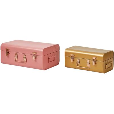 Vertbaudet Nude Metal Nesting Storage Boxes - Storage Boxes Vertbaudet Nude Metal Nesting Storage Boxes - Storage Boxes